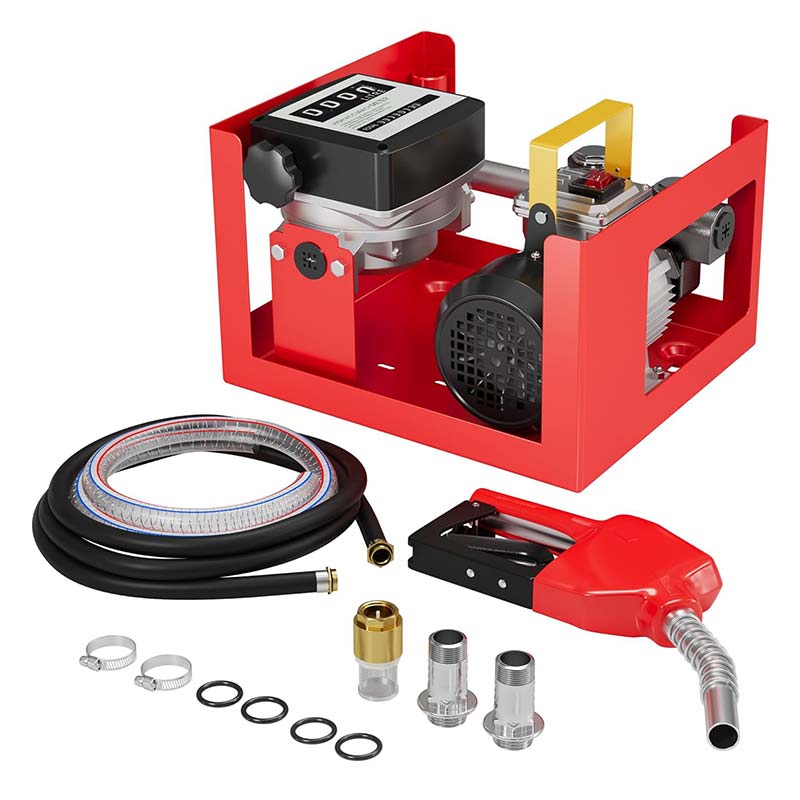 پمپ های انتقال سوخت گازوئیل برقی با شمارنده و نازل اتوماتیک